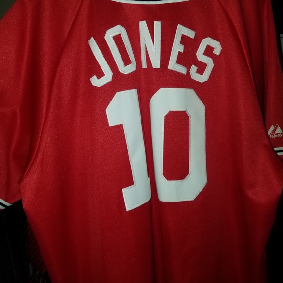 Chipper Jones - Atlanta Braves XL jersey!  ⚾⚾⚾ - Picture 5 of 6